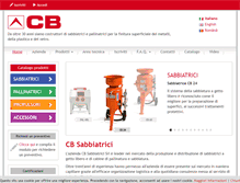 Tablet Screenshot of cbsabbiatrici.com